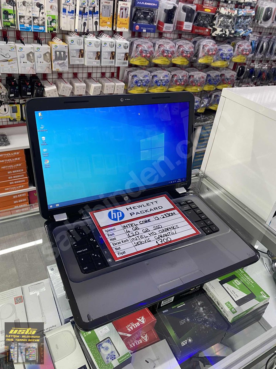 İNTEL İ3-2330M
4 GB RAM
120 GB SSD
İNTEL HD GRAPHİCS ON BOARD
Bakımları yeni yapıldı.
Sistemi yeni yüklendi.
Kozmetik olarak soyulmalar mevcuttur.
Bataryası iyi durumda.

#tamir #bilgisayar #hp #laptop #eskişehir #ikinciel