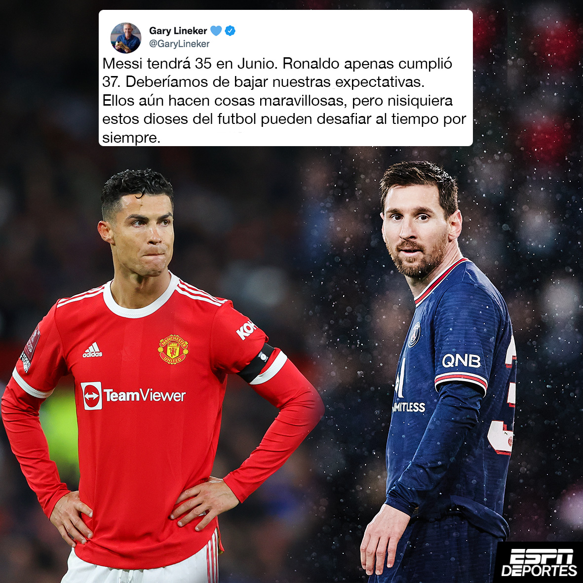 Nadie puede contra el tiempo...