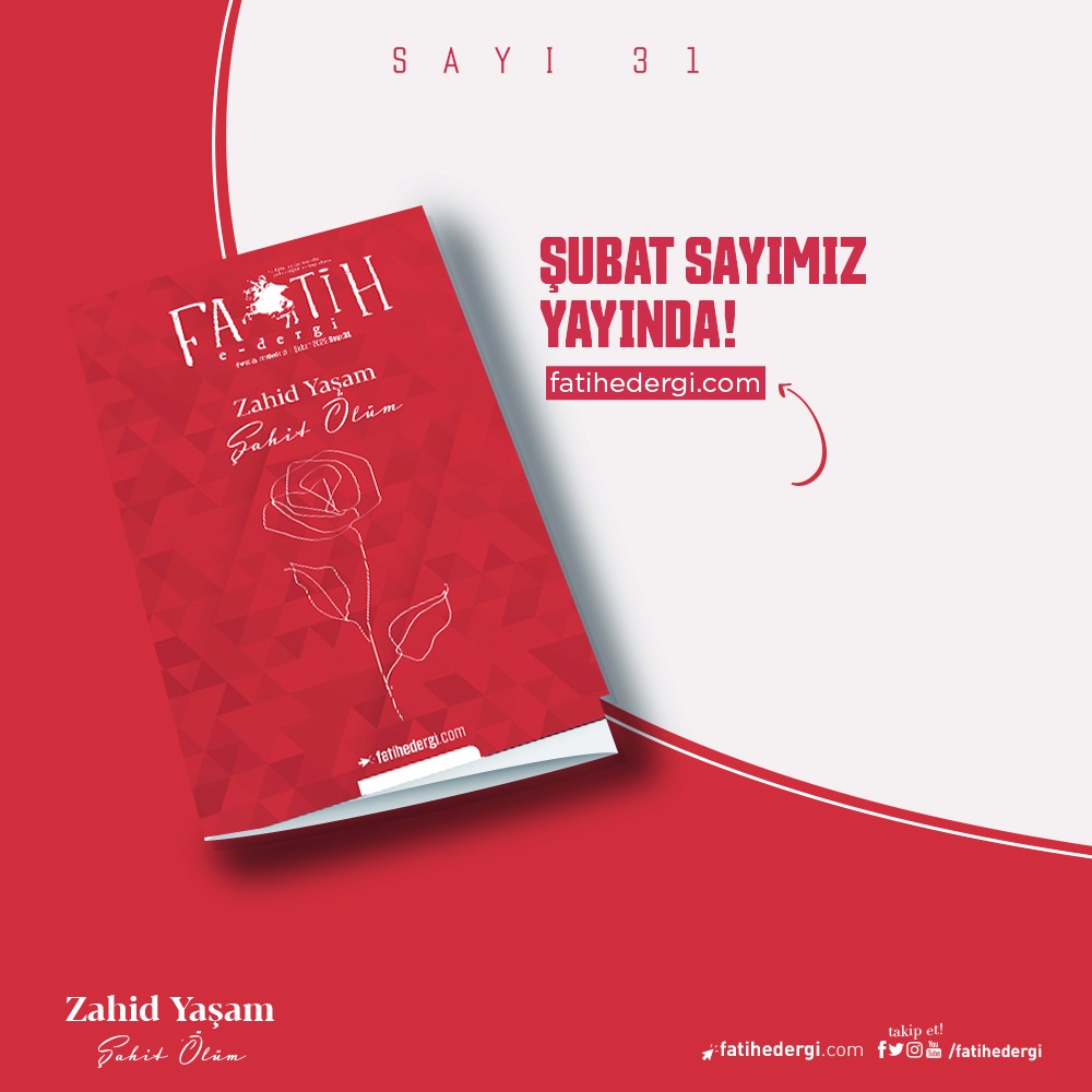 fatihedergi's tweet photo. ŞUBAT SAYISI YAYINDA!

Sosyal Medya hesaplarımız ve WhatsApp hattımızdan bizimle iletişime geçebilirsiniz. 
🖥 İnternet sitemiz bakıma alınmıştır.  
📞 05519658114 
🔍 @fatihedergi

Şubat Sayımız İçin
👇🏼
https://t.co/o6lhapt6jK https://t.co/pO5z2MChQ5