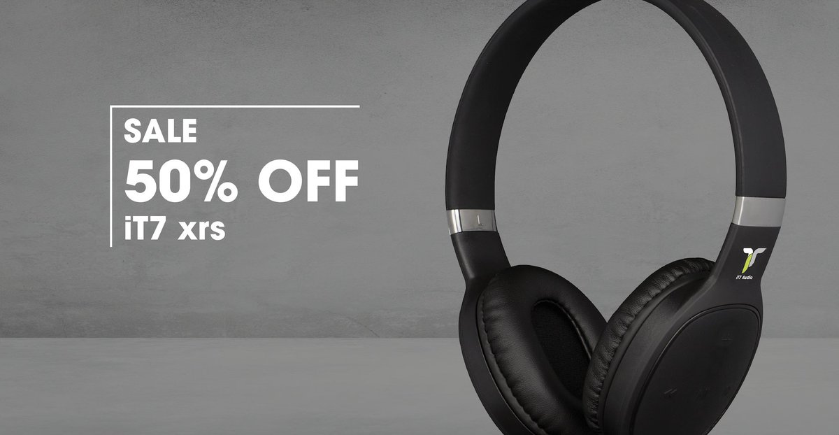 iT7Audio's tweet photo. ๐ FLASH SALE ALERT ๐
We are offering a HUGE 50% discount off our classic iT7xr wireless headphones. This is your LAST chance to get yourself a pair- Once their gone, their gone! ๐ง ๐ถ
โก๏ธ Donโt miss out, shop now at https://t.co/3Gsft9e3nW ๐
#iT7 #iT7Audio #Audio #iT7xr https://t.co/jNR0huCWfJ