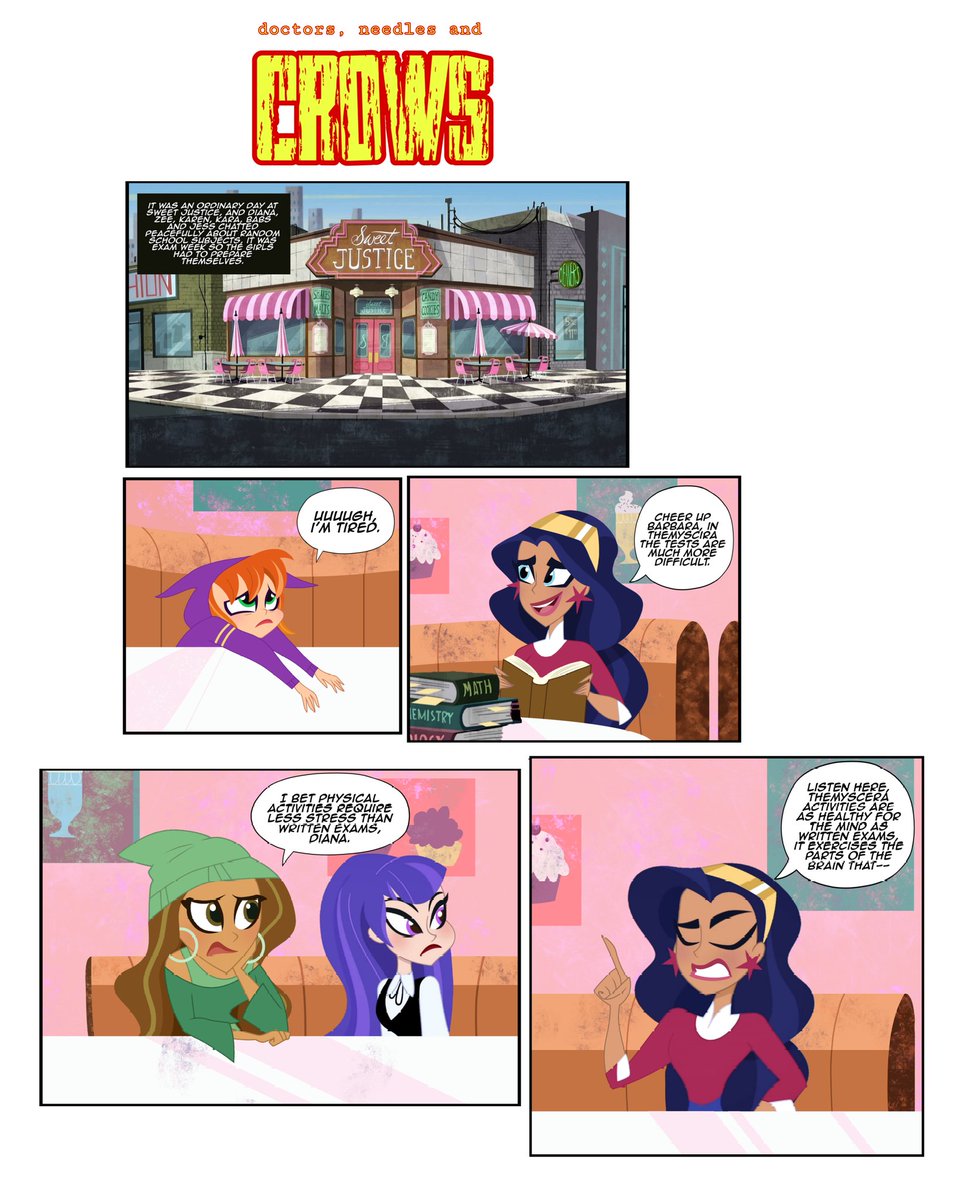 BatsyNANANA's tweet photo. Doctors, Neddles and crows - Part 1, 2, 3 &amp; 4 #dc #dccomics #dcuniverse #batgirl #dcsuperherogirls #batman #dickgrayson #nightwing #redhood #jasontodd #batwomanday #barbaragordon #dianaprince #wonderwoman #zatanna #zeezatara #supergirl #Batwoman #commissionergordon #jessicacruz https://t.co/D4IaMNvfxw