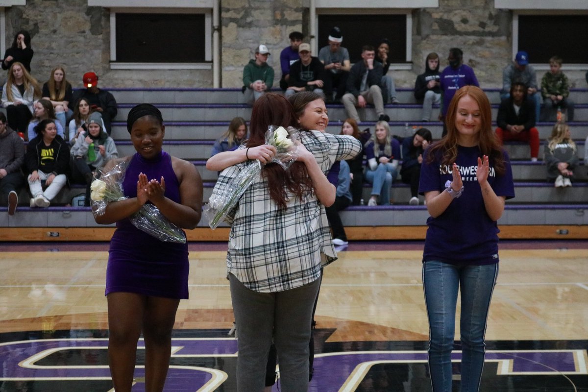 buildersports's tweet photo. Yesterday, we honored your Builder Cheer &amp; Dance Seniors! Thank you for your hard work and dedication during your time at Southwestern 

#moundbuilders #NAIA https://t.co/7CW8frqA6O