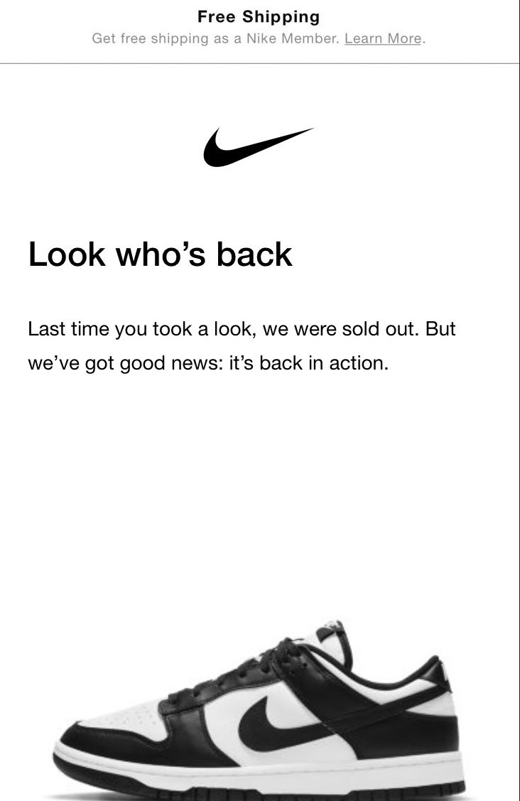 SoleRetriever's tweet photo. .@nikestore choosing violence on a Sunday https://t.co/2nJAQVtUqe