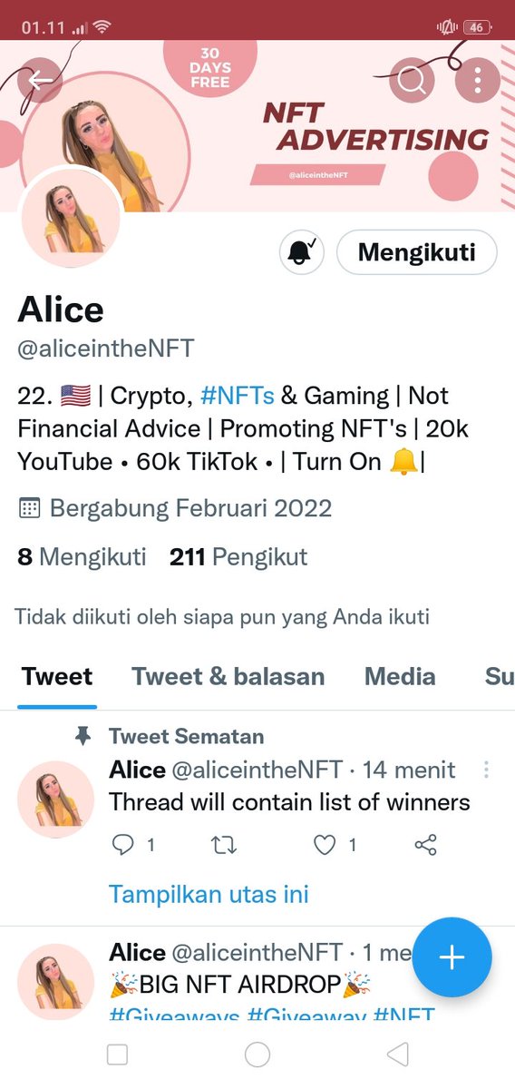 Cxugoo's tweet photo. @aliceintheNFT 0x92b7ee423f4c1677937a22927b111f2b2579b729 https://t.co/NKXUwvckr9