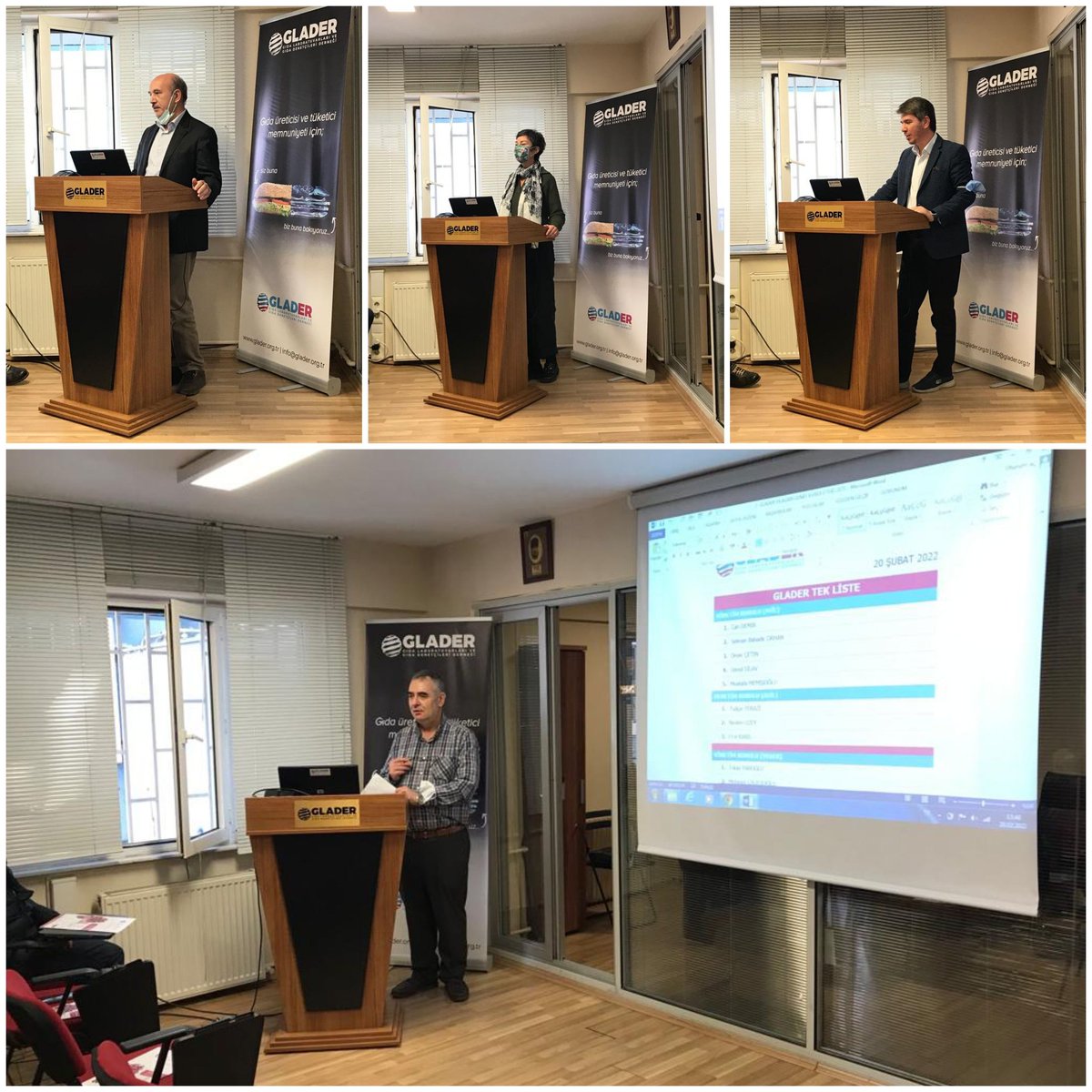 <a href="/gidalabden/">GIDA LABORATUVARLARI VE GIDA DENETÇİLERİ DERNEĞİ</a> olarak 2. olağan genel kurulumuzu yaptık...
Üyelerimiz aynı ekibe devam dedi...
#GLADER