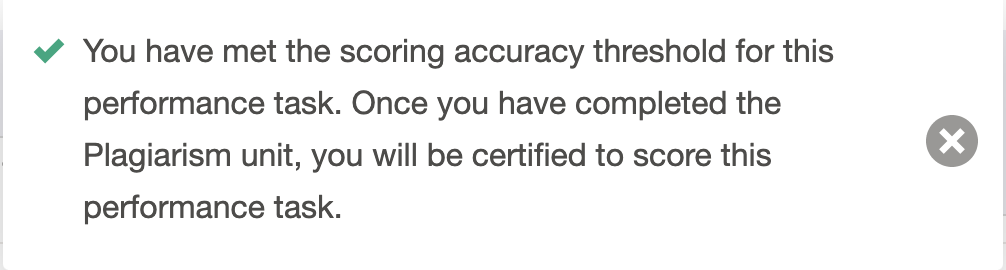 PMHSCapstone's tweet photo. I can't even tell you how nervous I STILL get when hitting "submit" on the scoring training. This message is my favorite! https://t.co/nneuYfHL1L