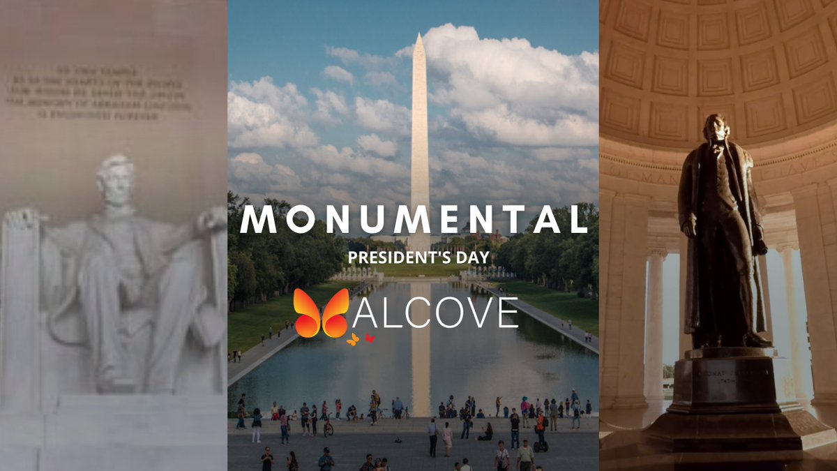 Have a Monumental President's Day in Alcove! See the Washington Monument, Lincoln Memorial  &amp; all the top DC sights, w/ up to 3 friends, from the comfort of home. <a href="/MetaQuestVR/">Meta Quest</a> #MetaQuest #virtualtours #HappyPresidentsDay oculus.com/experiences/qu…