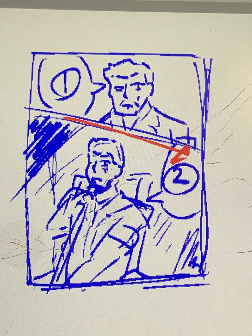 諫山創先生のコマ割りって分かりやすいよね〜って図 他意はない 