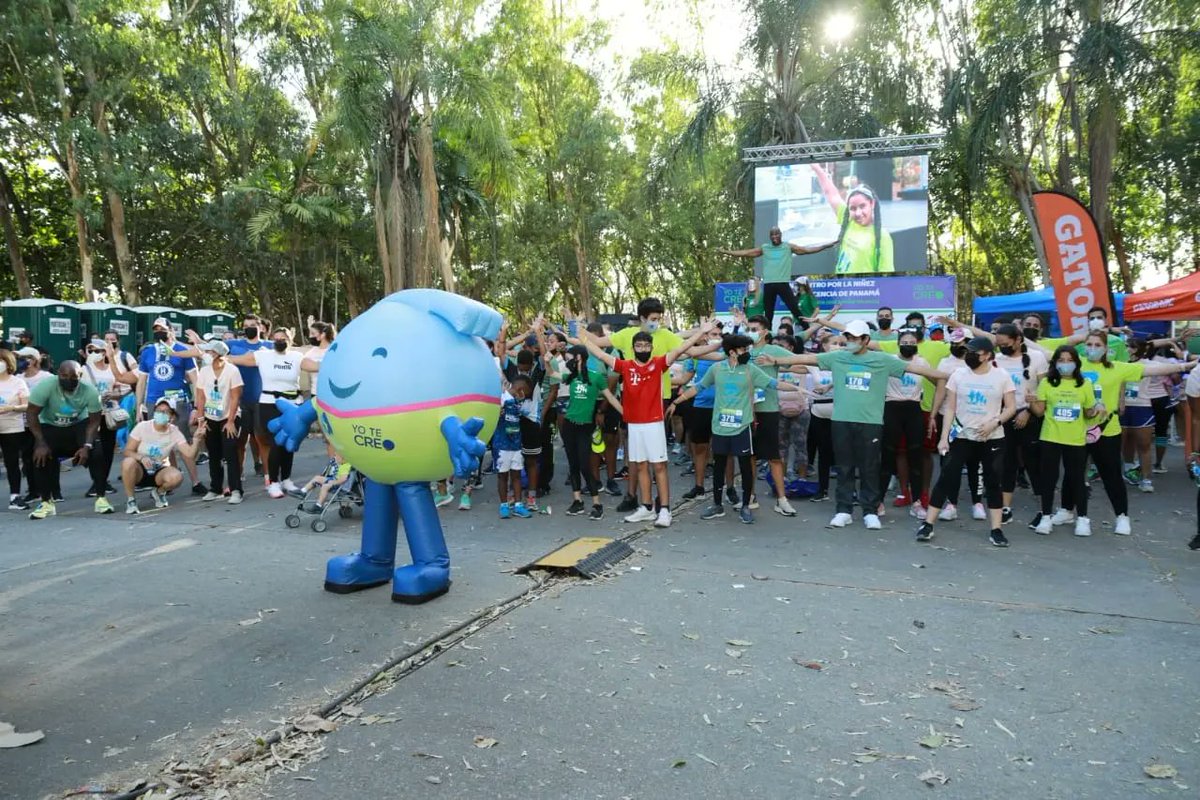 Participamos del 4to Encuentro por la Niñez y la Adolescencia de Panamá, en la caminata 👟🌤 José Ramón Palacios, organizada por la Fundación <a href="/FYoTeCreo/">Fundación Yo Te Creo</a>, con la misión de crear conciencia sobre la prevención de la violencia y abuso en niños, niñas y adolescentes. #CCJRP🇵🇦
