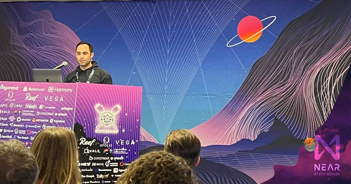 NEARProtocol's tweet photo. @PagodaPlatform’s @JeffBissinger talked about the future of #NFTs, https://t.co/7Zf3NggZOq, and how to reach mass adoption.

He focused on 3 components: a clear market need, accessibility at scale, and affordability.

ICYMI 🔽
https://t.co/eyUbuWTz3Z https://t.co/mISZHadt9D
