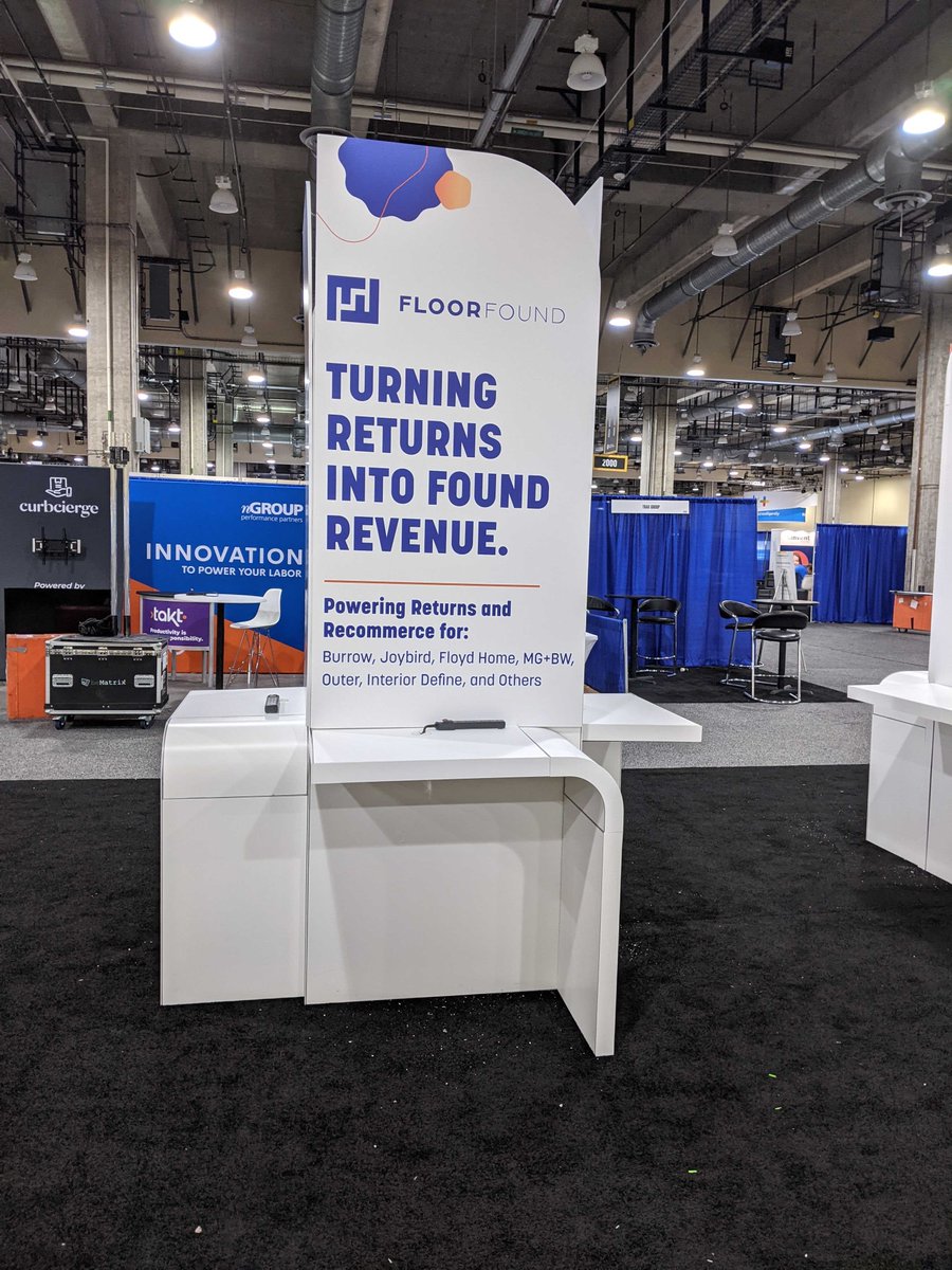 floorfound's tweet image. It's quiet now, but soon industry leaders from all over will be collaborating over the future of retail. Learn more about how reselling returns is shaping the future of supply. Stop by kiosk k-3 at #rilalink.