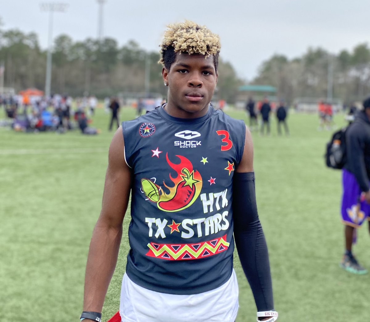 TimVerghese's tweet photo. 2025 Katy (Tex.) Jordan WR Andrew Marsh is just a freshman but has a lot of translatable traits early
Will be following his development the next couple years very closely. Potential is through the roof https://t.co/JJJzHeHO3O