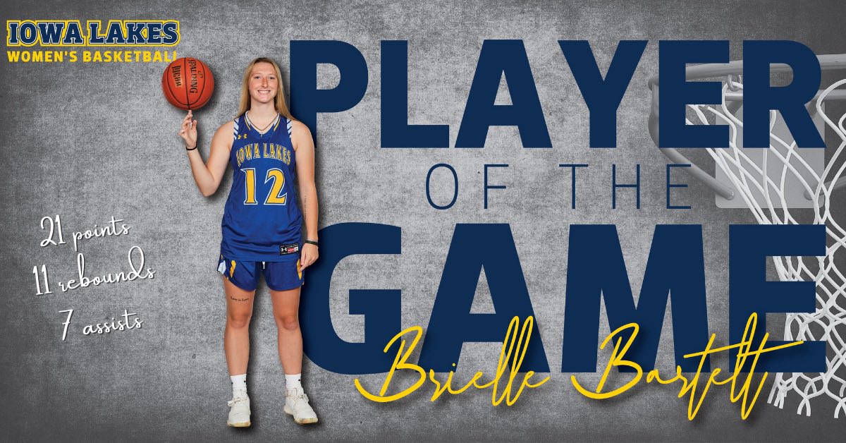 Iowa Lakes WBB tweet media