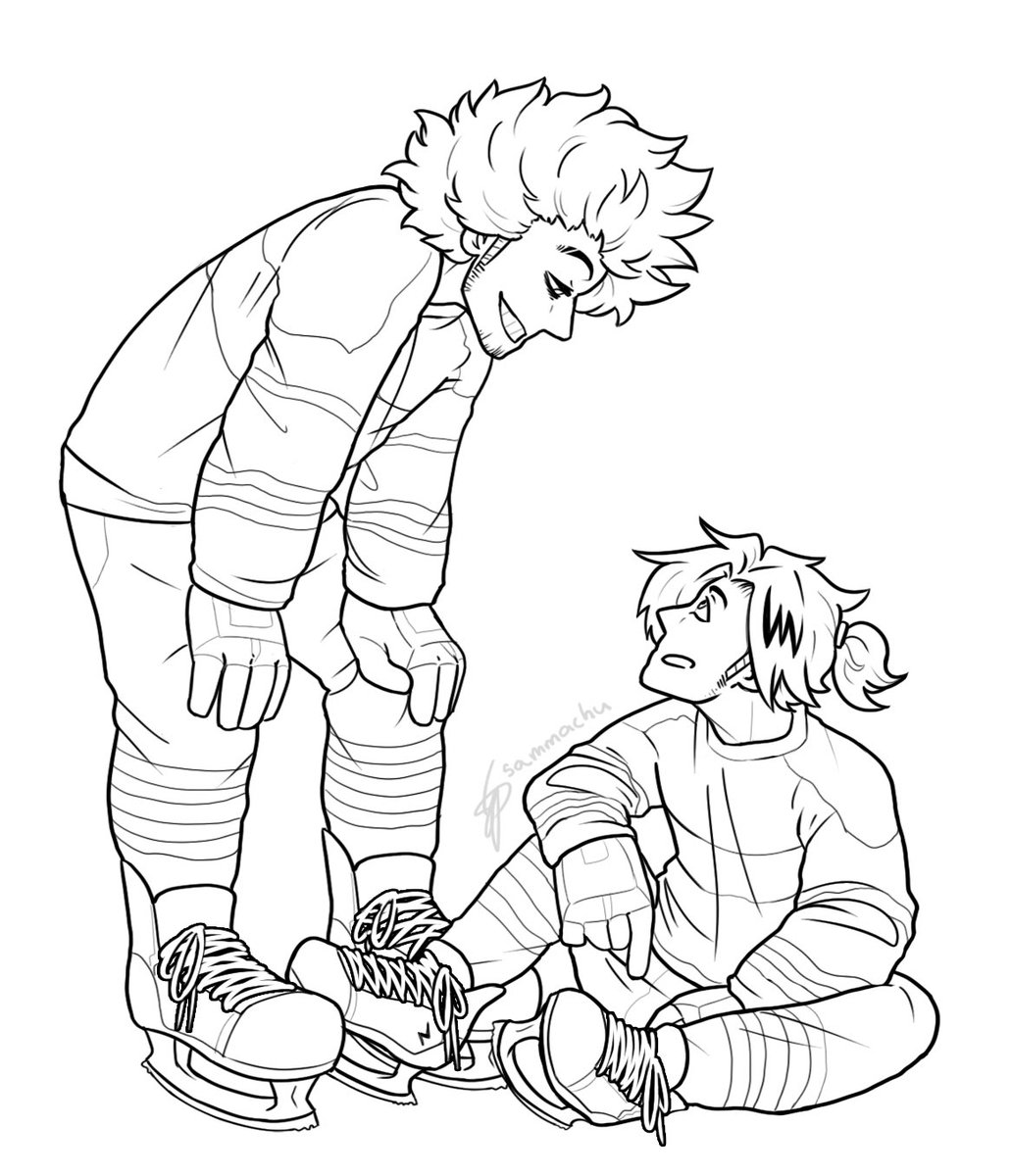 “Figure it Out”— ShipSeekingShippers
Art by the spectacular <a href="/sammachuart/">Sammachu | Commissions OPEN!!!</a> 
#ShinKami

archiveofourown.org/works/36579517…