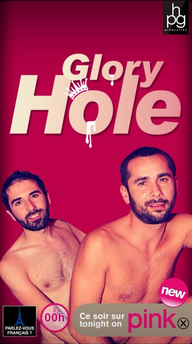 Allez, c'est l'heure ! On se branche sur <a href="/PinkTVFR/">communication@pinktv,fr</a> pour voir mon premier film 📽️ "Glory hole" 🎥 avec <a href="/MaxLava7/">Max Lava</a>, @RudyFasso et @Sneakers_Poison !!! #LéonNapo #LéonNapo3X