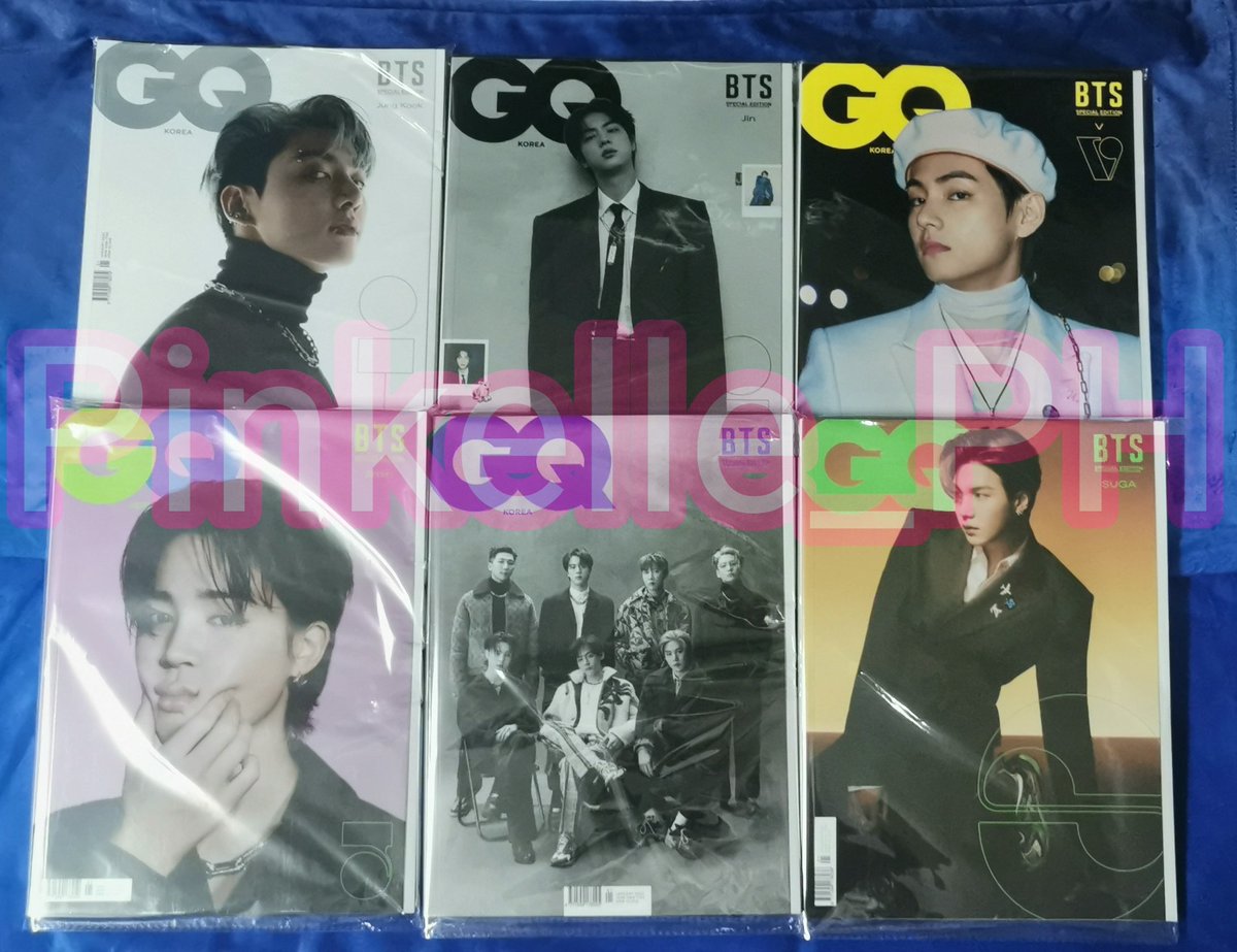 pinkelle_ph's tweet photo. WTS LFB ONHAND
JANUARY 2022 Magazines
GQ KOREA
💸 500 PHP + LSF
-Cover: BTS
-Content: BTS 95p
VOGUE
💸 500 PHP + LSF
- Cover: BTS (A/C)
- Content: BTS 105P
Order form: https://t.co/4a17vjzkbK
#PinkelleOnHand #BTS #RM #JIN #SUGA #JHOPE #JIMIN #TAEHYUNG #JUNGKOOK https://t.co/6fqZuJxERP