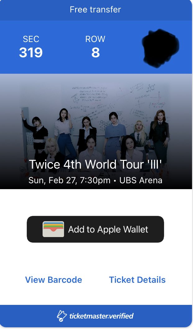 pandaonlybe's tweet photo. As I mentioned before, I am giving away the ticket below for TWICE NY concert in the 27th!!! 

All you have to do is: 
- Like &amp; RT

Just like the Merch Giveaway, I will announce both of those the same day in Friday 25th of February 

#TWICE_4TH_WORLD_TOUR
#TWICEinNY https://t.co/f4RMNdiOSn