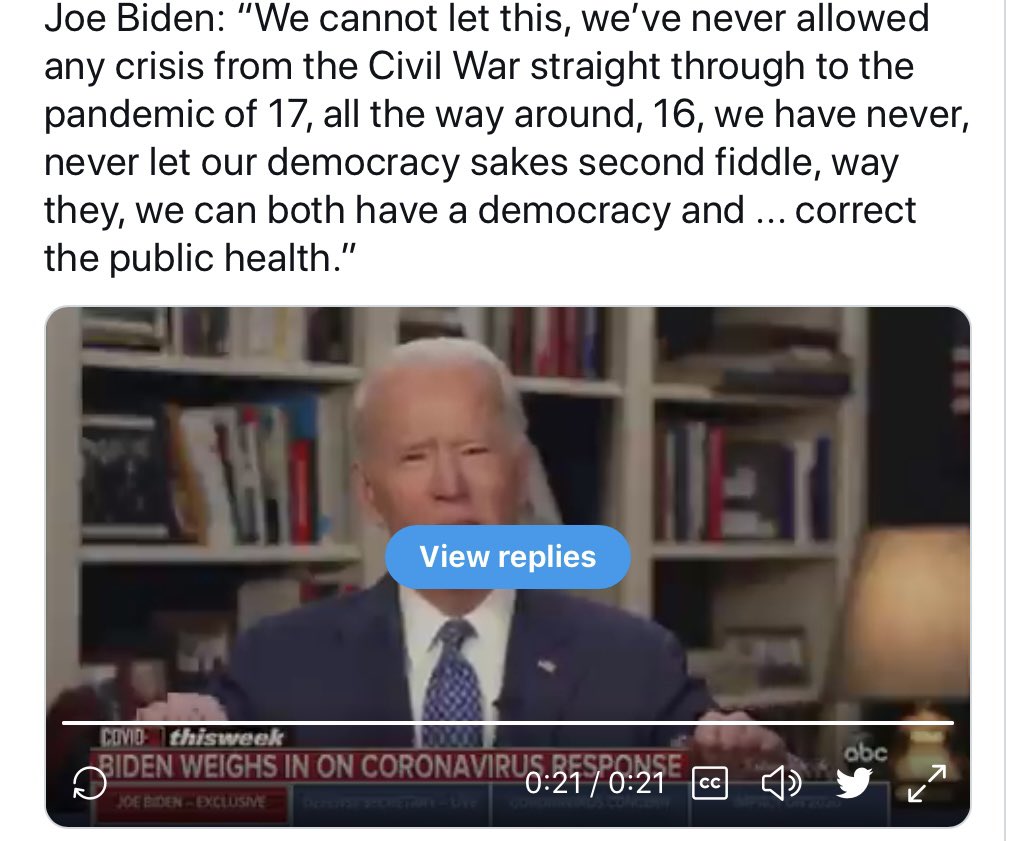 Augmented9's tweet image. BTW, this is the guy we are hoping will prevent World War III.