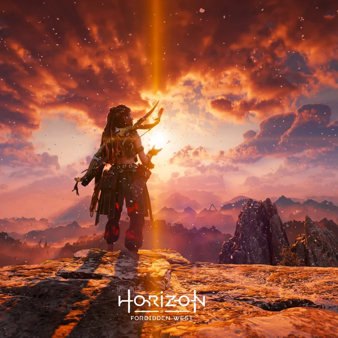 ホライゾン新作、その辺のフィールドの様子を撮るだけでもこの映えっぷりですよ。フォトモードが楽しすぎてゲームが進められない 