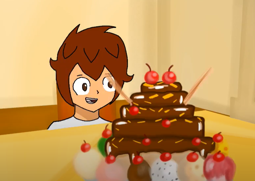 GracieeMations's tweet image. Kreeky Valentines Special is fully finished! 

Here&apos;s a few screenshots from it to hype it up! :D