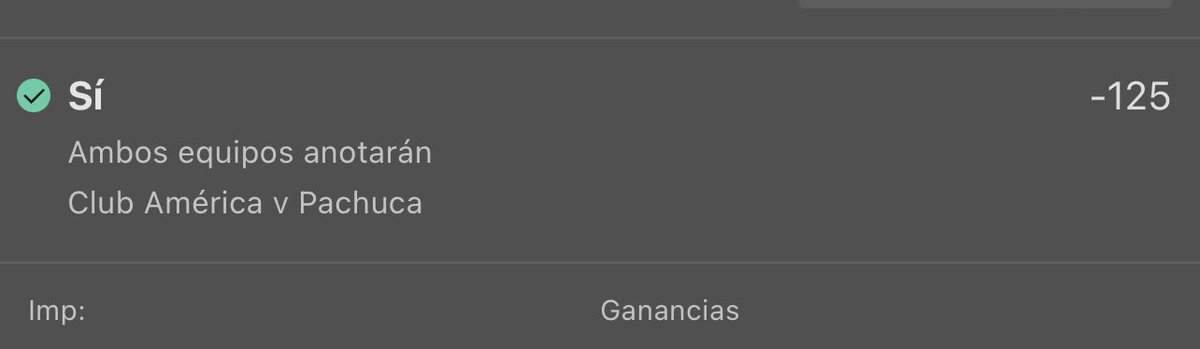 BolAplays's tweet photo. LO VOLVIMOS A HACER. 🙌🏻

Cobramos nuestros dos #picks del día en fútbol, tanto en #Bundesliga cómo en #LigaBBVAMX. 

AA y Over 2.5. (+100): ✅💰
Ambos Anotan. (-125): ✅💰

Además, se compartió como #Freepick el momio positivo. ¡VAMOS! 👊🏻 https://t.co/ki1L8Ah0TN