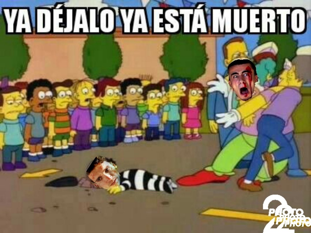 T0var77's tweet photo. Los Simpson lo han vuelto a hacer #LaVeladaDelAño2 https://t.co/zvt579MNAx
