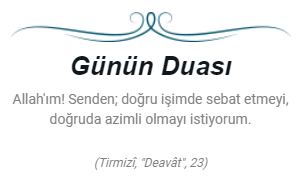 SultanCamii's tweet photo. GÜNÜN DUASI

Allah'ım! Senden; doğru işimde sebat etmeyi, doğruda azimli olmayı istiyorum.

(Tirmizî, "Deavât", 23) https://t.co/ZMZfsncn65