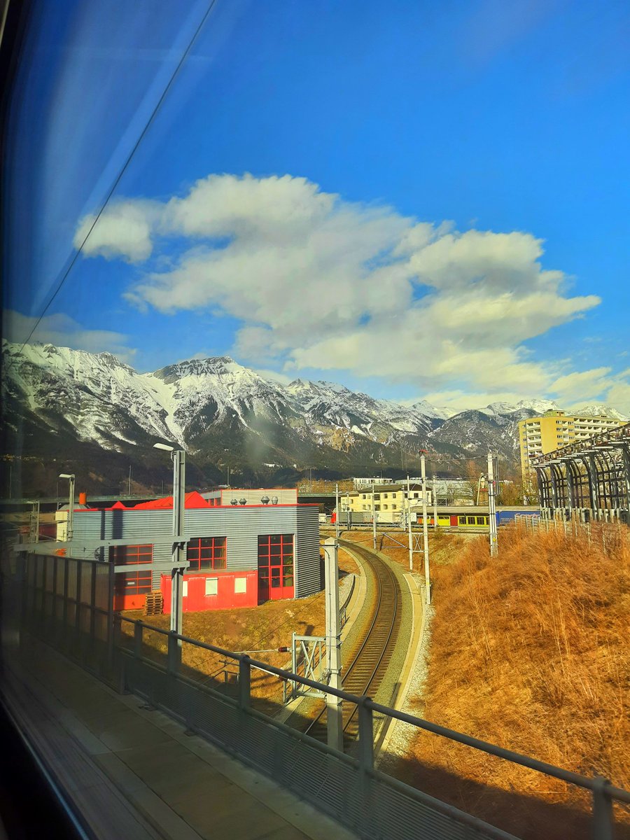 From Italy to Germany. Great landscapes, great readings, great company, great pleasure. Trains are the future of travel #traintravel #environmentfriendly #beautifuldestinations