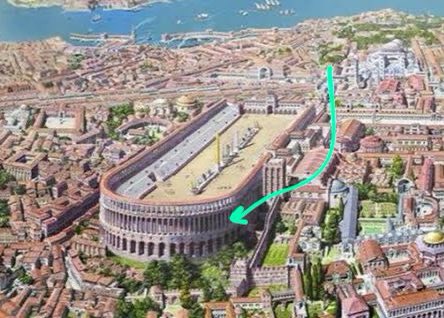 Sevgili TRT dünyanın en değerli turistik ve arkeolojik yapılarından Büyük Hipodrom hiçbir iz bırakmadan tarihin sessiz uykusuna dalmadı.

Fotoğrafta gördüğünüz gibi tüm iç bölümü ayakta ve bir kaç ayda bir içinden durumunu kontrol ediyoruz. 

Buyrun bir gün sizi içinde gezdirelim