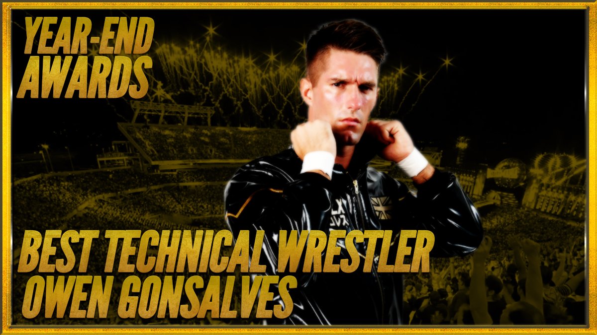 FGAwrestling's tweet photo. There were plenty of great wrestlers in 2021. But none were more technical than the Technical Spectacle himself. @OwenG_Wrestles takes home Best Technical Wrestler honors! https://t.co/8mYrPRQFN1