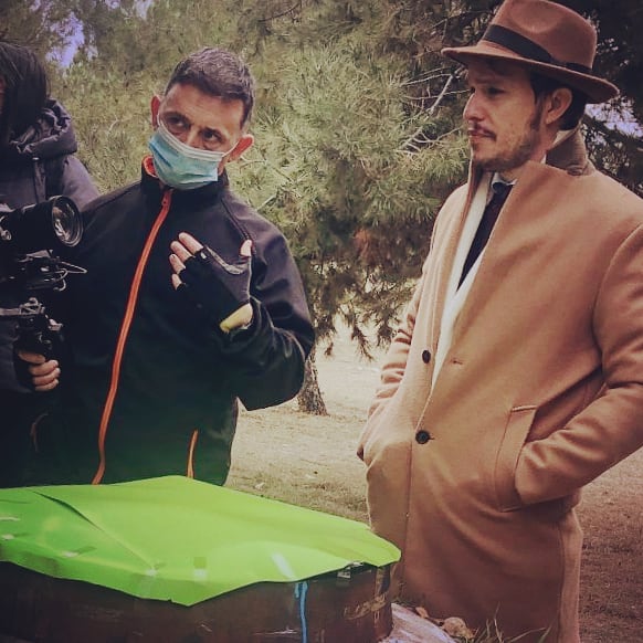 DiegoFerroAct's tweet photo. 🎬#Rodaje de #cortometraje. ✨
Os dejo con algún #fotograma y imágenes del #makingof. ¡Pronto espero mostraros el resultado! 🎥¡Por muchos rodajes este año, viva el #corto y #vivaelcine ! #actor #diegoferro #diegoferroactor #cortometrajes #corto #Rodajes #acción #rodando https://t.co/B6P70bo65O