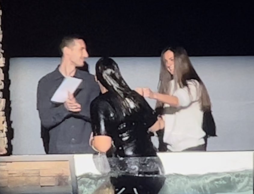 <a href="/addisonfunk2/">addison funk</a> a LIGHT for CHRIST fully committed to live for HIM!! “By His redeeming Grace I am saved and set free” 

One GK baptizing another GK 🔥 love the fist bump at the end!