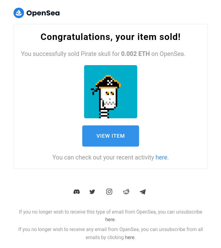" Pirate skull " SOLD 🥳🥳🥳
Big thanks to new owner ✨✨
<a href="/Nirizart/">Nirizart</a>
and walcome to the club 🤙🏼🤙🏼
More punks on the way 🌴🌴🏄🏻‍♂️🏄🏻‍♂️
.
.
check out my another work 🌴🍻
Link in bio 🤙🏼🤙🏼✨
.
.
#NFT #NFTs OpenSea #NFTProject 
#NFTCommunity #NFTCollection