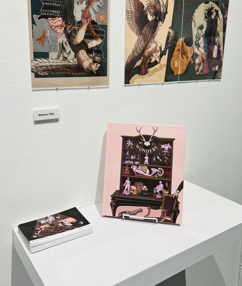 wei_xingye's tweet photo. My first exhibition in NYC! https://t.co/jzjIg1Zzux