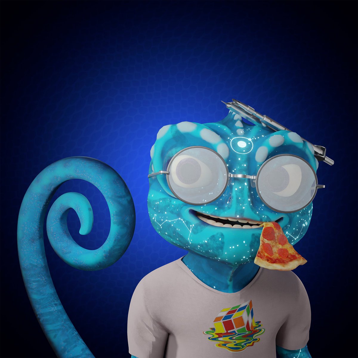 Hey fam ! Sneakpeek of Luis from the MetaKameleon nation !
Drop a 🤘 if you'd like to get this one !
 
Join our Discord for exclusive content - LINK IN BIO