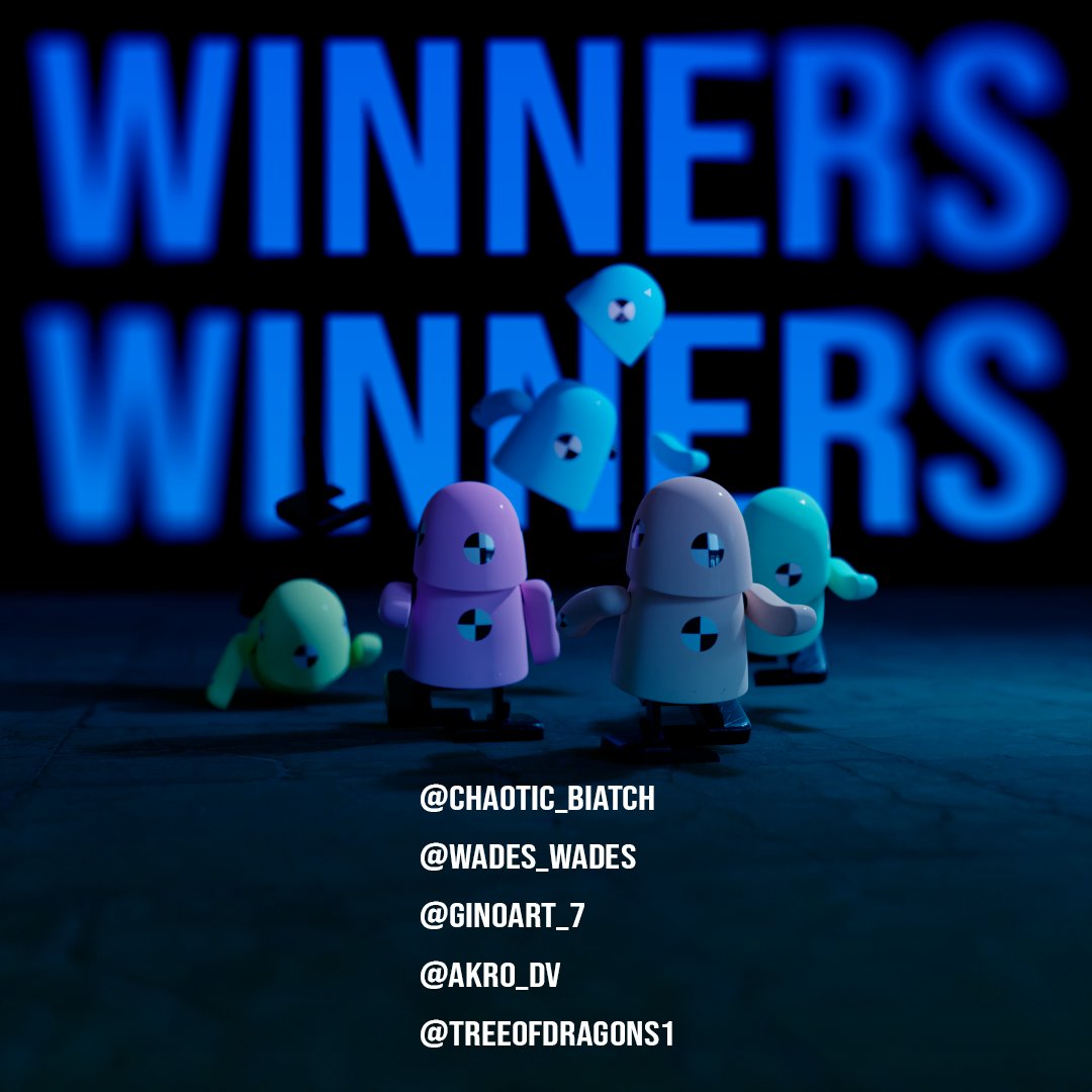 Lynchevsky's tweet photo. giveaway ended
we congratulate the winners!
@chaotic_biatch, @wadeS_wadeS, @Ginoart_7, 
@Akro_DV, @treeofdragons1 we'll be in touch

thank you to all
further more!
#nft #ksm #crypto #RMRK  #singular #NFTCommunity  #nftart #nftcollectors #nftart https://t.co/KniTQeBKQ6