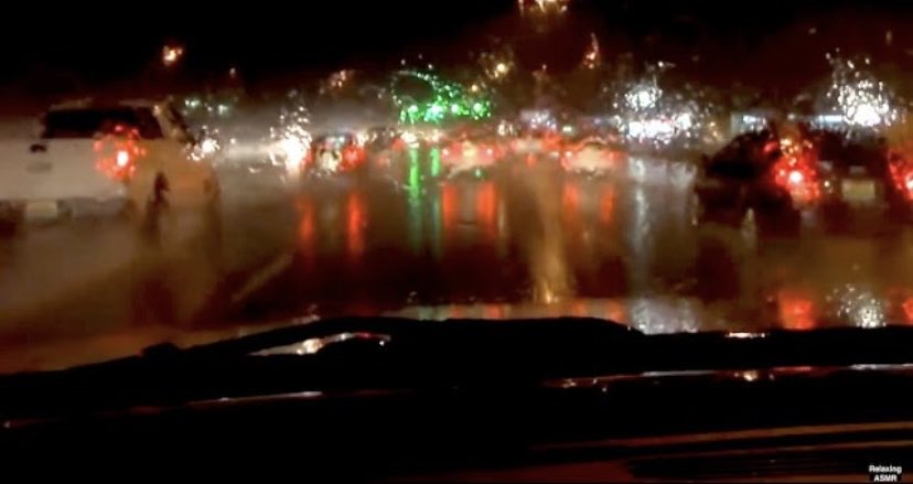 Horrible conditions on roads in wet. Scariest thing on my journey were two M3 smart motorway incidents with no overhead gantry warning. Family of five stuck in lane one.. nowhere to go. Minibus stuck inside lane. So frightening. Hope they are ok. #notsmart