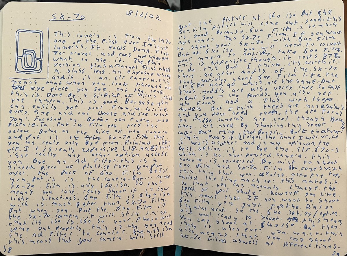 Ern5t's tweet photo. My son is looking for a Polaroid SX70 Land Camera Alpha 1 to buy/borrow. He’s been researching it for weeks and knows all the specs etc but can’t find any he can afford. He’s asked me to ask Twitter for help! #polaroid #SX70 #instant #analogue #photography #cameras #help #london https://t.co/AioZuOoJZl