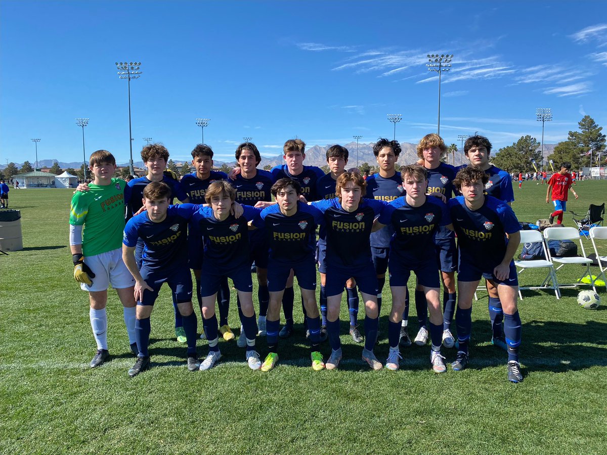 KCFusionAcad04B's tweet photo. Game 3 is about to go down against Downtown Las Vegas SC Gold 04. The winner takes the bracket. Oh, and the opposing coach is Eric Wynalda. Yes, that guy. #FusionFamily #squadgoals #lvmayorscup @kcfusionsc https://t.co/LW0bYYgNaG