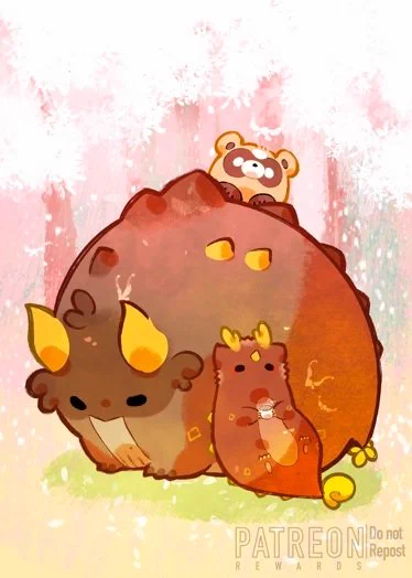春🌸
#鍾離 #zhongli #azhdaha #guoba #原神 #GenshinImpact 