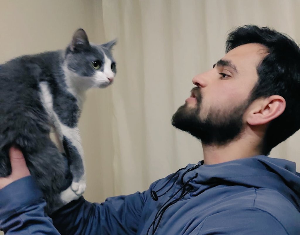 En güzel misafirim 🐱 🐈