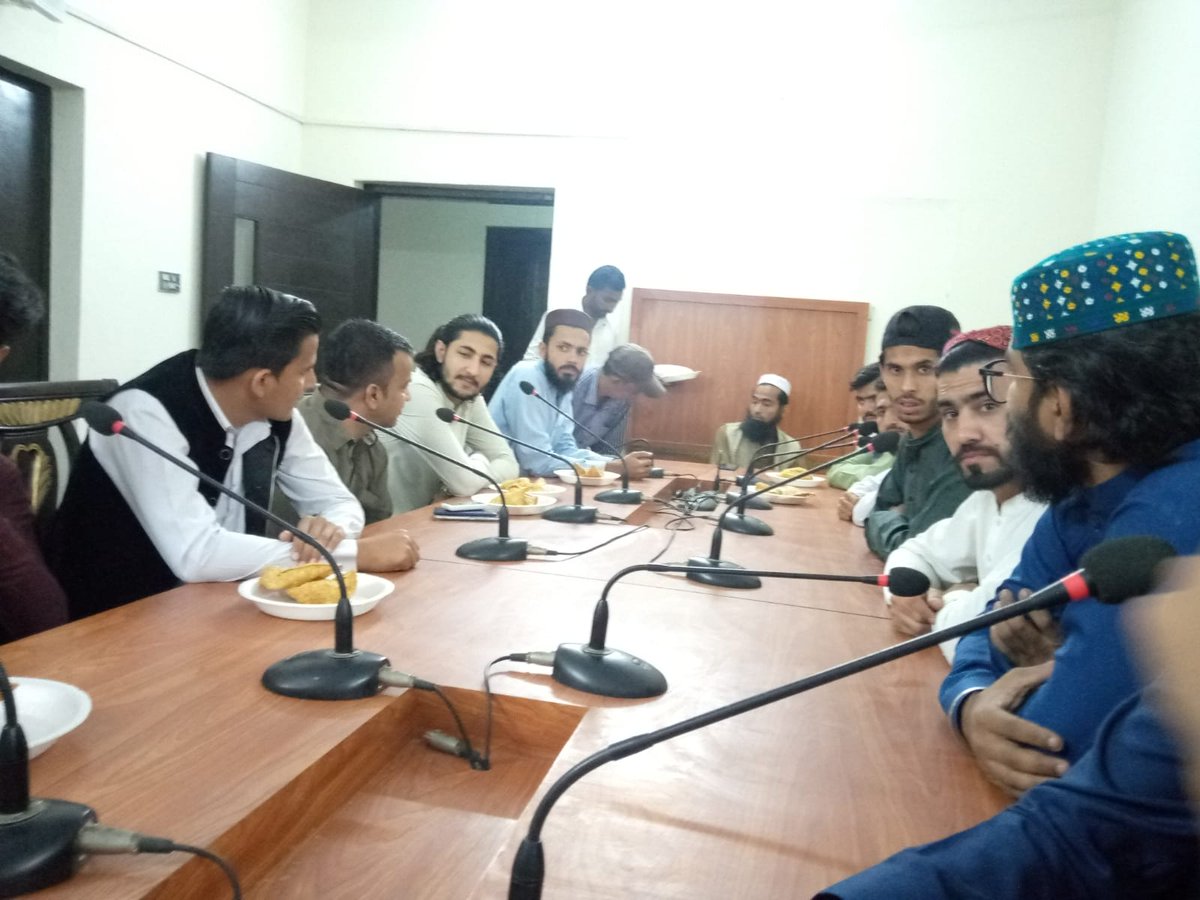 YasirAdeelSk's tweet photo. A meeting of MSF-N Karachi Division was held today at PML-N House Karsaz Karachi.
Strategy regarding 6th March's Students Convention in Arts Council Karachi was discussed.
MSF's Sindh, Divisional, district's office bearers and workers attended the meeting. https://t.co/C5bDVqHoyX