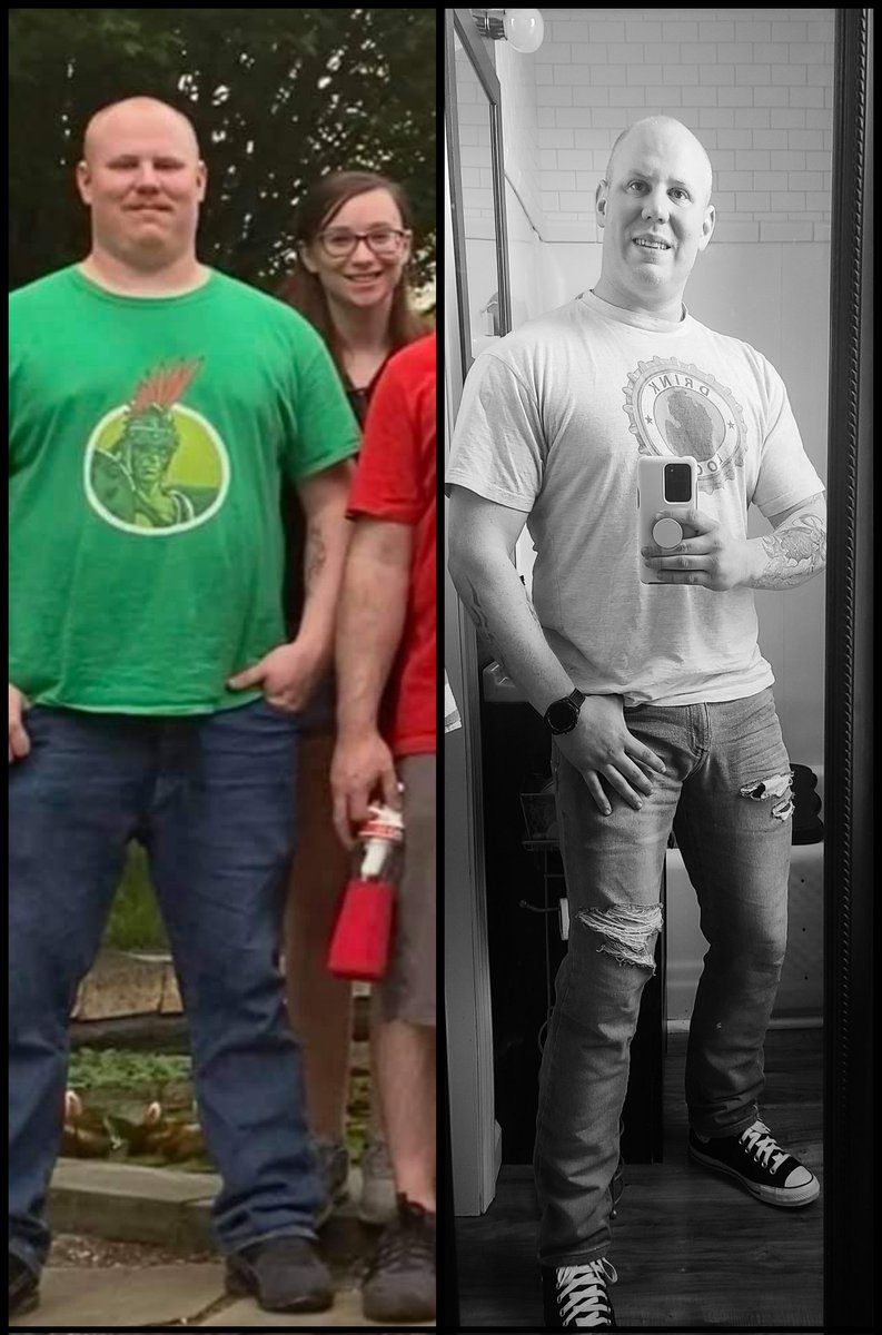 In 5 months I went from 277 lbs and size 48 jeans to 215 lbs and size 34 jeans.