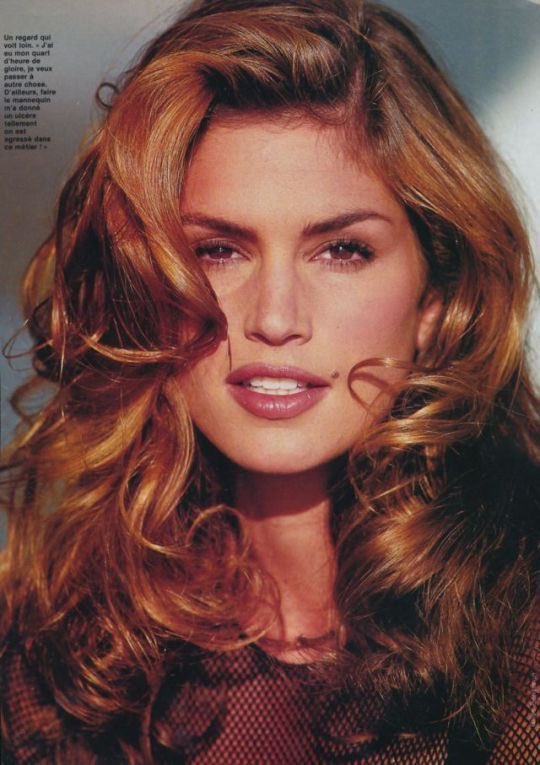 Happy birthday Cindy Crawford! A face card that will never decline  