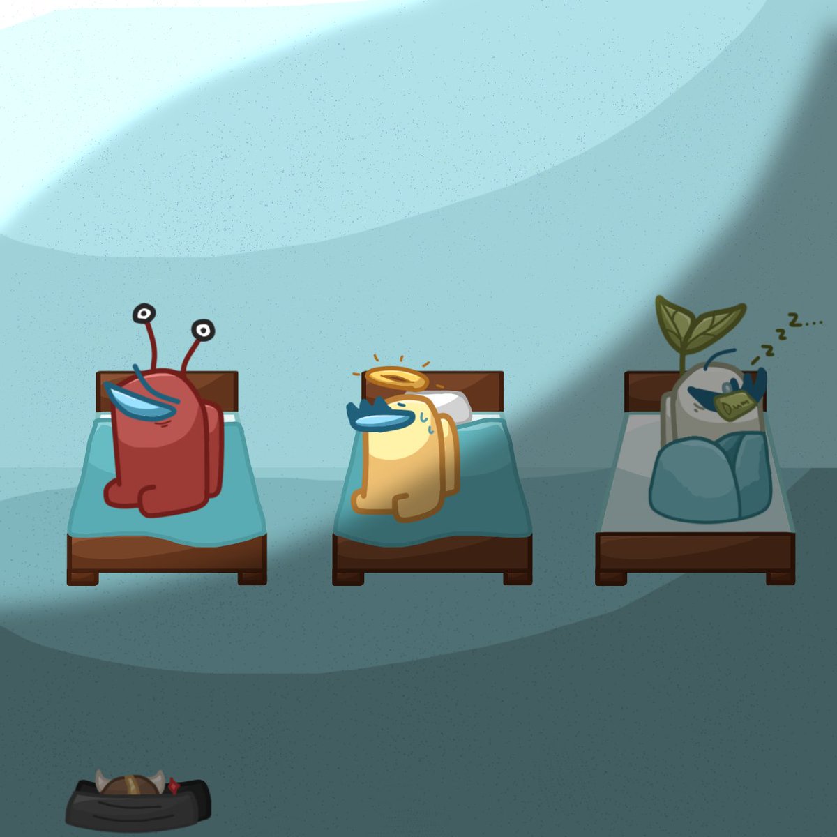 DumBlue_berry's tweet photo. three beans are sitting in this room.. or four?

#drawing #AmongUs #weirdsus https://t.co/m59WUKqhNL