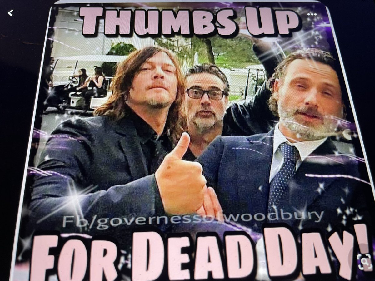 susanpayne26's tweet photo. Happy #WalkingDeadDay Stef and all 🧟♀️ https://t.co/fjeTk0y4gT