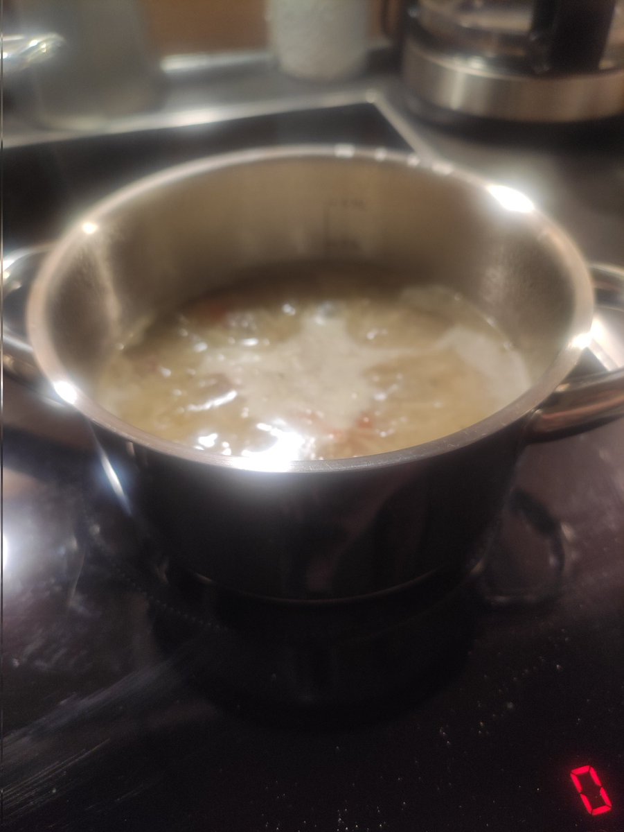 No spoons
How do I eat my soup?