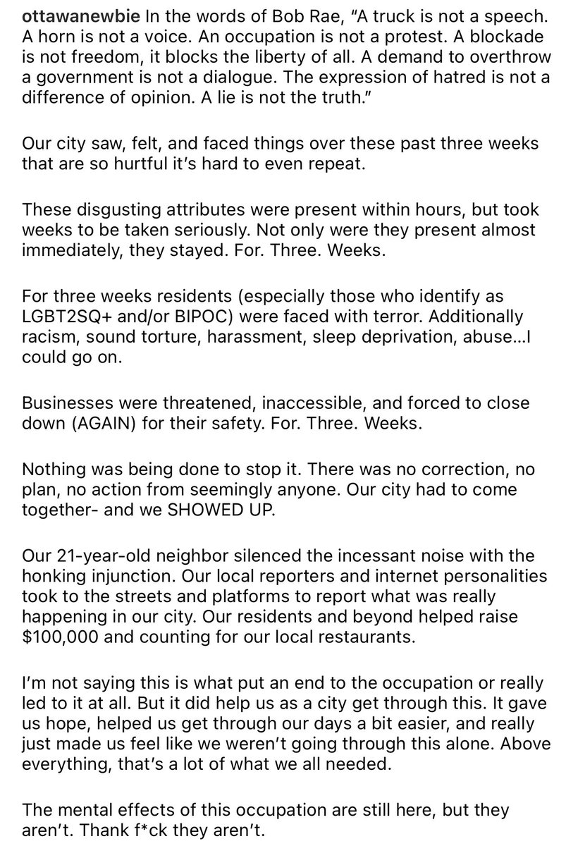 “⁣Our city saw, felt, and faced things over these past three weeks that are so hurtful it’s hard to even repeat.

These disgusting attributes were present within hours, but took weeks to be taken seriously. Not only were they present almost immediately, they stayed.”