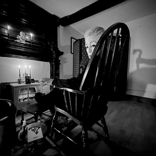 <a href="/DeeQuemby/">Dee (Deirdre) Quemby</a> filming Hobgoblin  going to be very creepy!