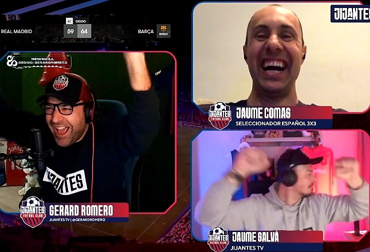 SempreJijantes's tweet photo. Primer títol retransmès a @jijantes.👏🎆🎇 Enhorabona per aquesta super narracio @SalvatoRRR_OMG,@gerardromero  i @jaumin6. Un treball de boixos.
Visca Barça🔴🔵 https://t.co/YCz70F8n9x